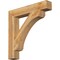 Ekena Millwork Legacy Block Rough Sawn Bracket, Western Red Cedar, 6"W x 38"D x 38"H BKT06X38X38LEC05RWR - alternate 1